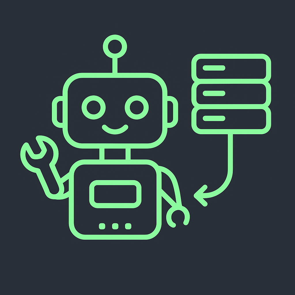 Ilustração do Robô InfraCtrl no Telegram